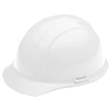 Deltaplus Hard Hat, HDPE, 4-Point Point Ratchet, Type 1, Class E, White 19781